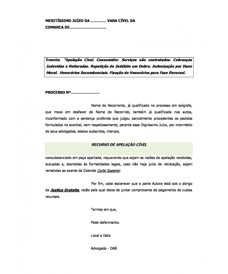 Recurso de Apelação Cível. Consumidor. Restituição do Indébito em Dobro. Dano Moral. Honorários.