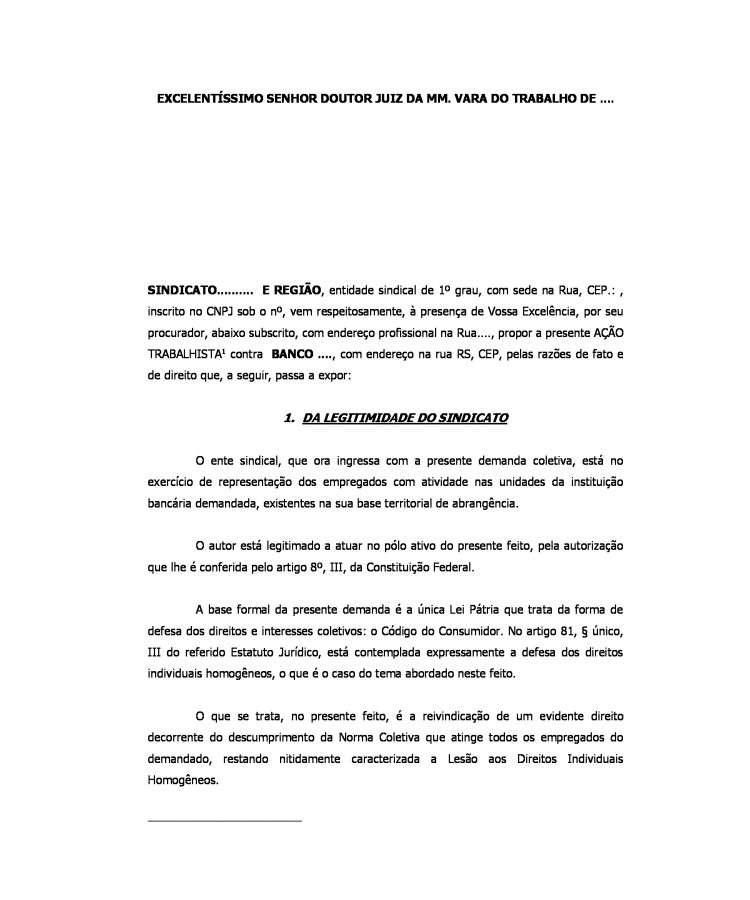 Inicial Trabalhista. Integração do Adicional de Dedicação Integral na Gratificação Semestral e nas Horas Extras.