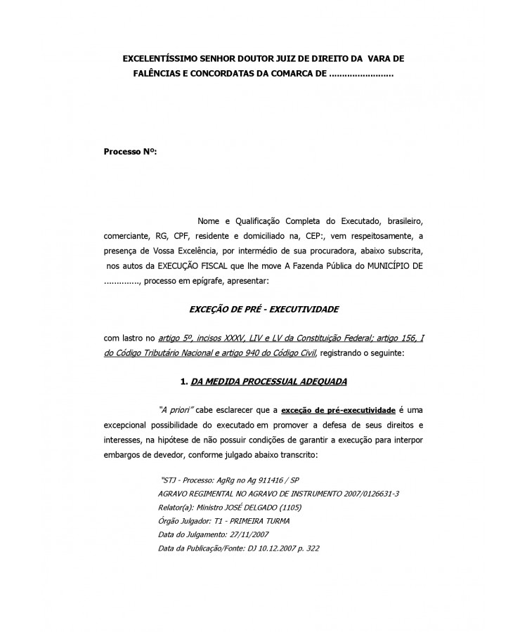 Inicial. Exceção de Pré-executividade. Dívida de IPTU. Cobrança indevida. Desconstituição do débito.